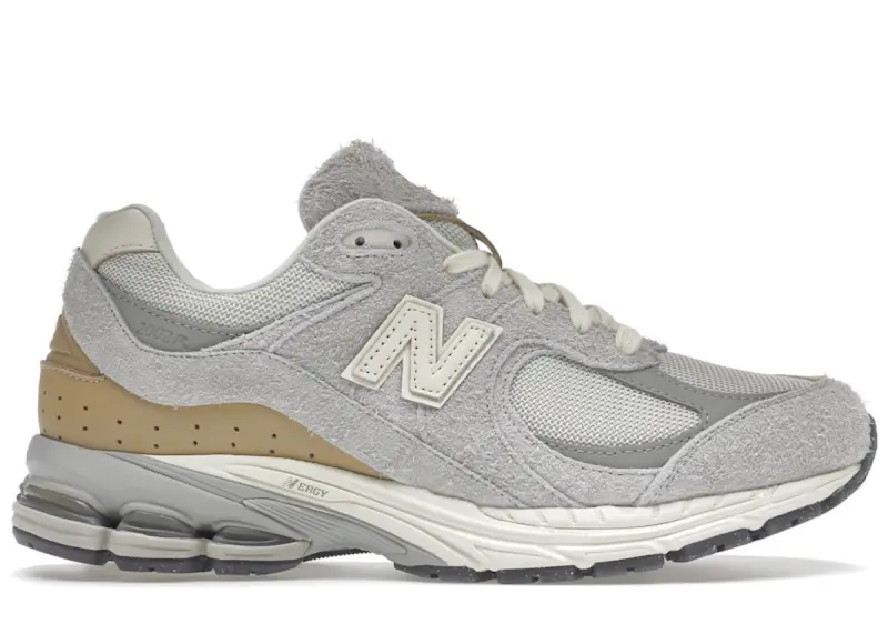 Rotation check. The New Balance 2002R 'Rain Cloud' walks this week