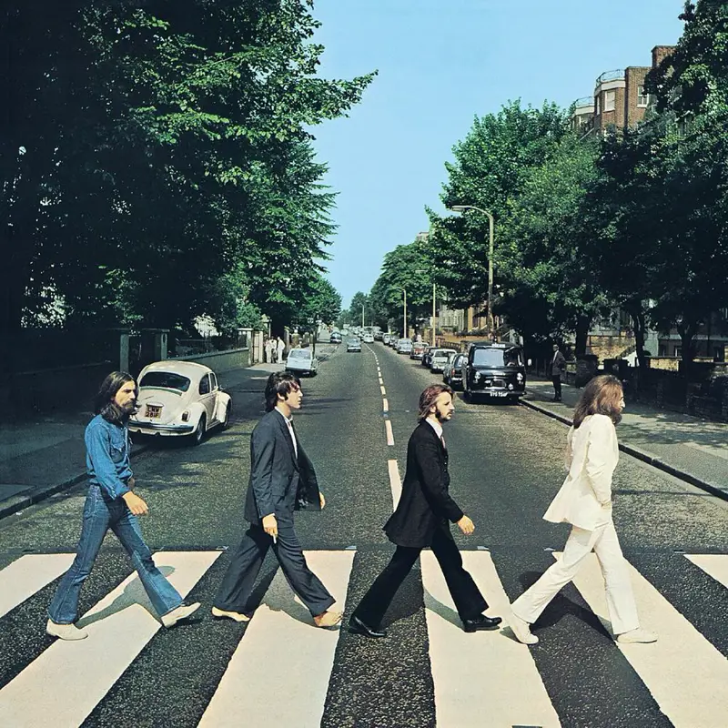 The The Beatles — Abbey Road LP in natural light. That's it, that's the post