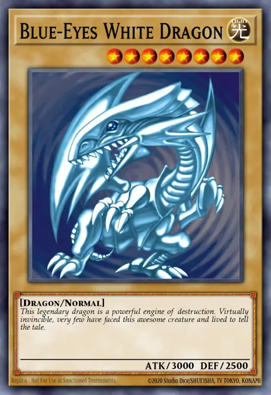 Cleaned up the Blue-Eyes White Dragon today. Before/after is unreal