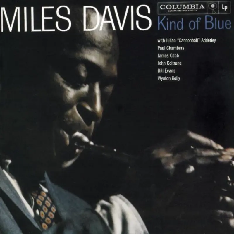 Shelf update — the Miles Davis — Kind of Blue LP slots in perfectly